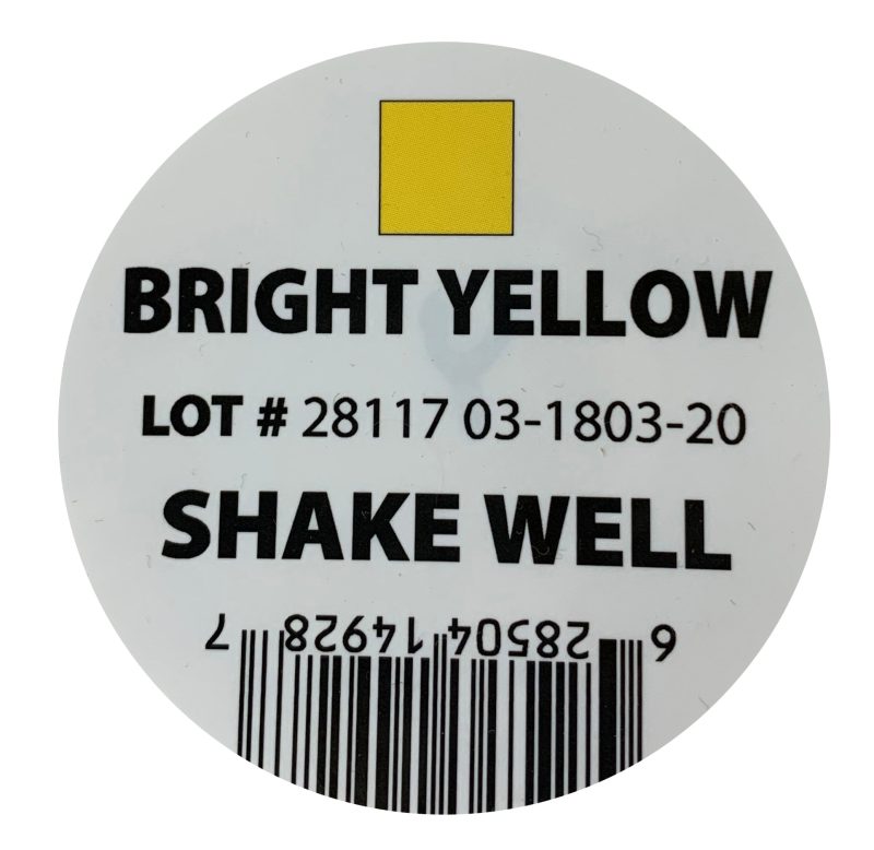 bright yellow copy